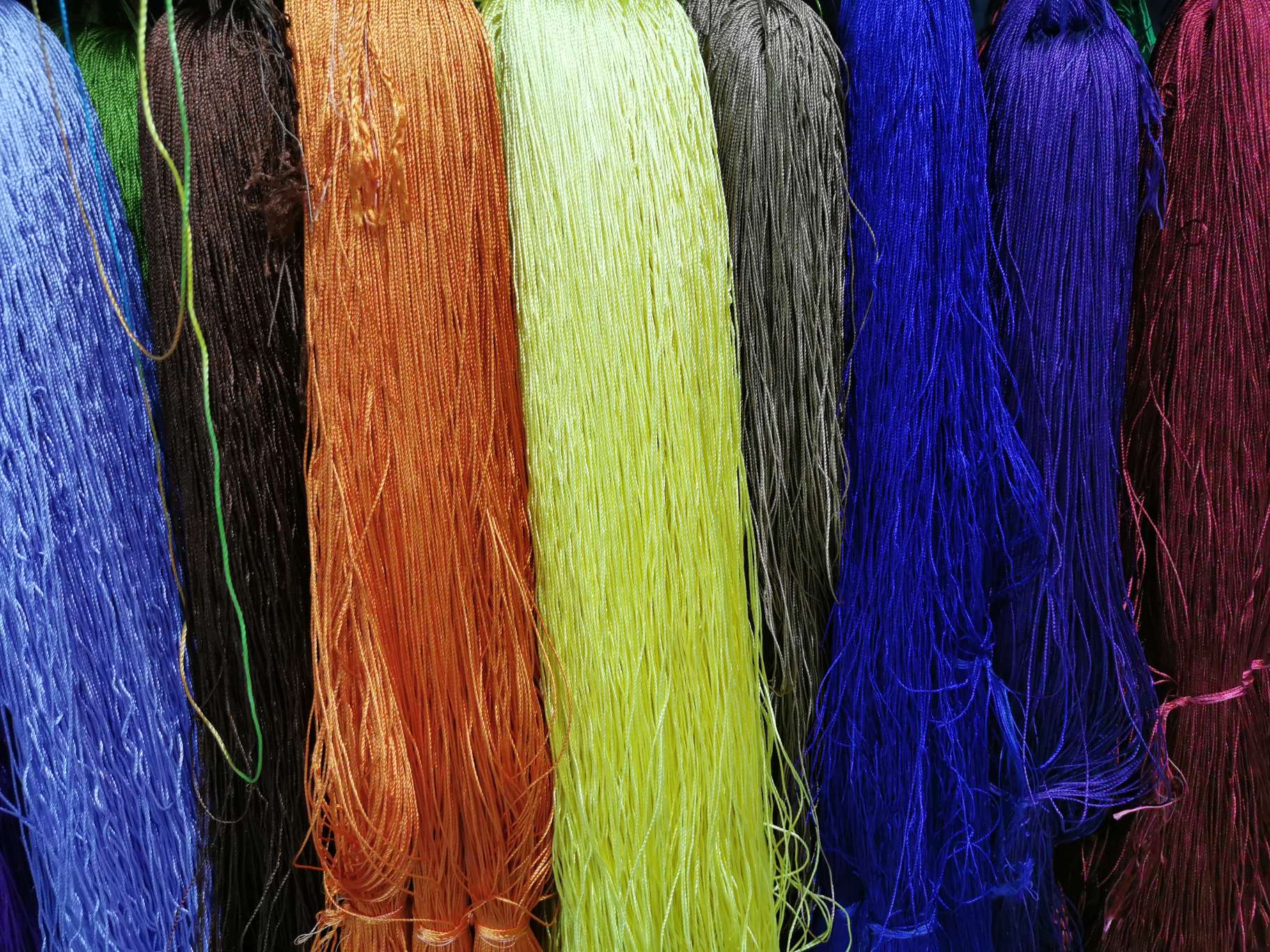 Polyester, Nylon, Section Dyeing, Monochrome Ply Line Clothing Accessories Accessories Line Customized Production