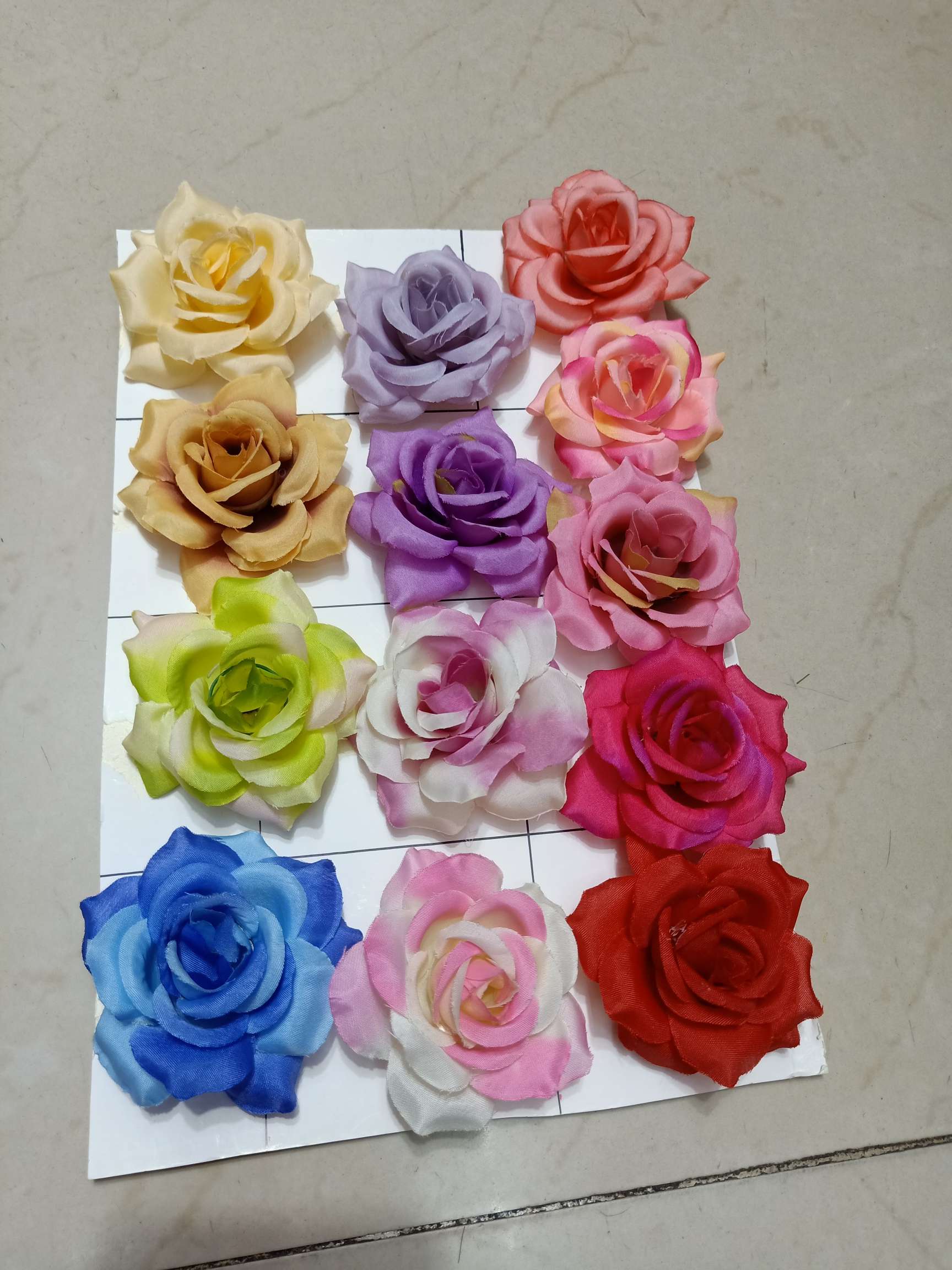 Vintage simulación cabeza de flor corona de novia pulsera floral accesorios bola flor rosa
