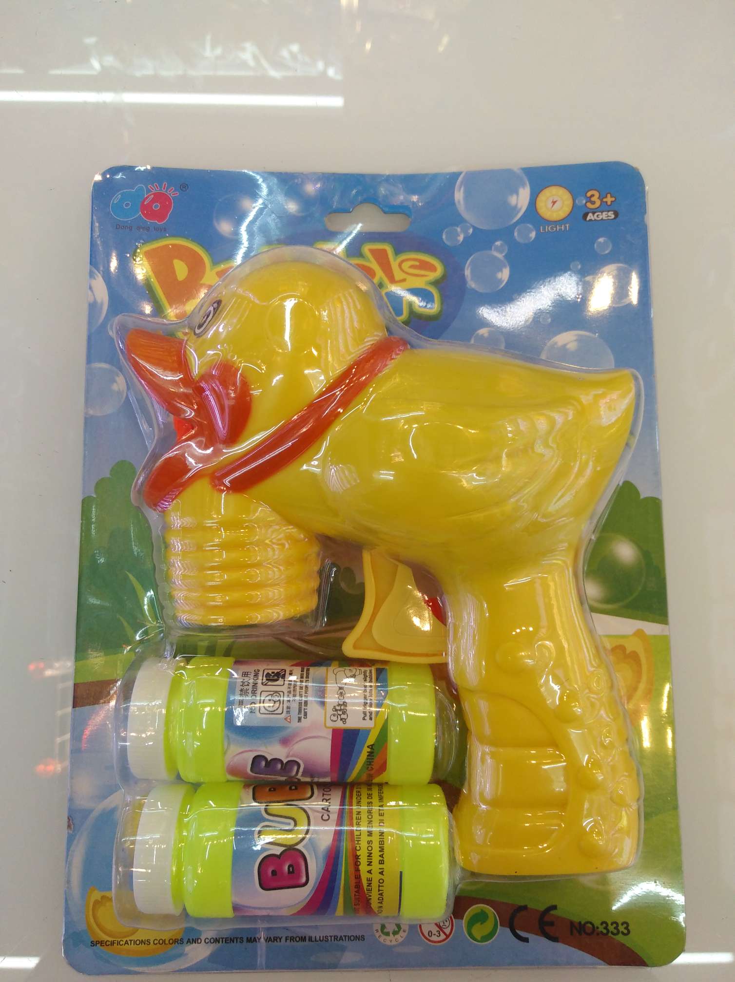 实色鸭子泡泡枪儿童玩具玩具泡泡机创意玩具益智玩具详情1