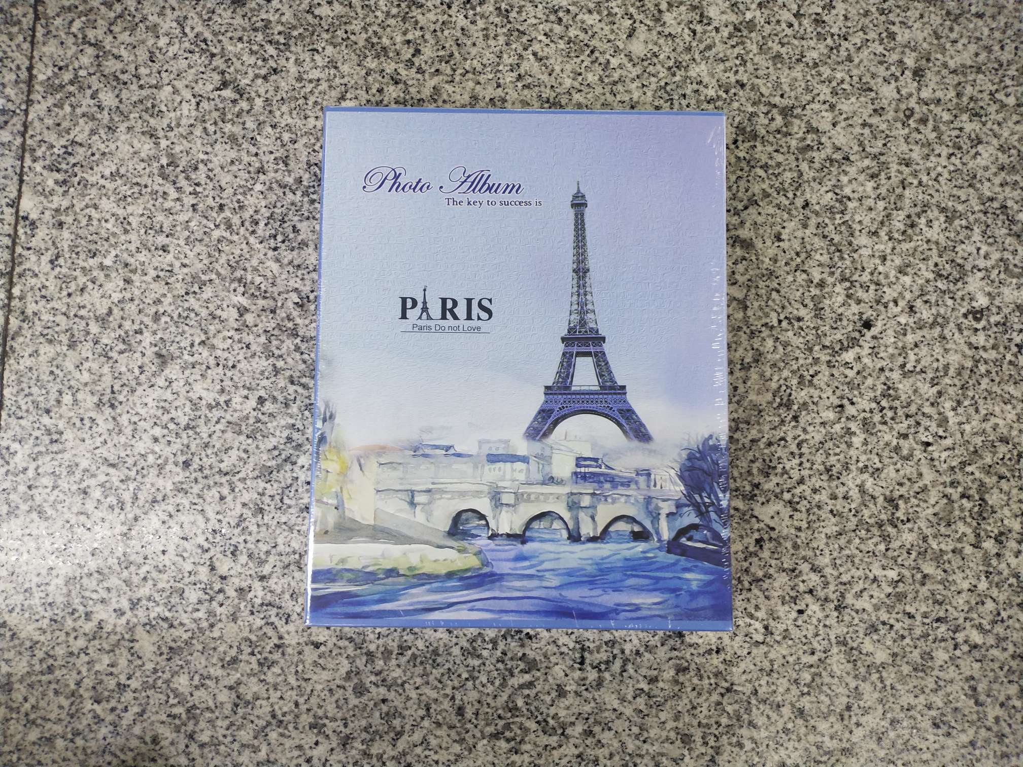 巴黎铁塔宝宝相册本插页式4D大6寸过塑影集200张可记事纪念册