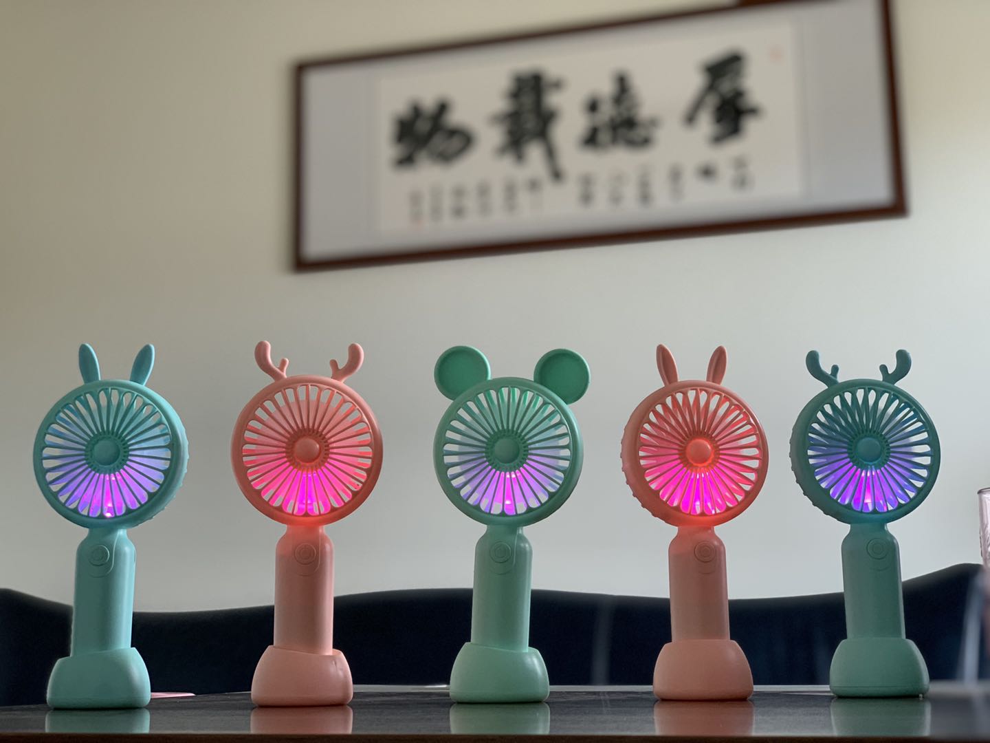 8812 second gear light fan one 120 three color mix thumbnail