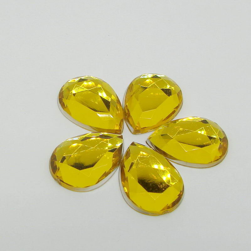 13*18 flat cut water droplets