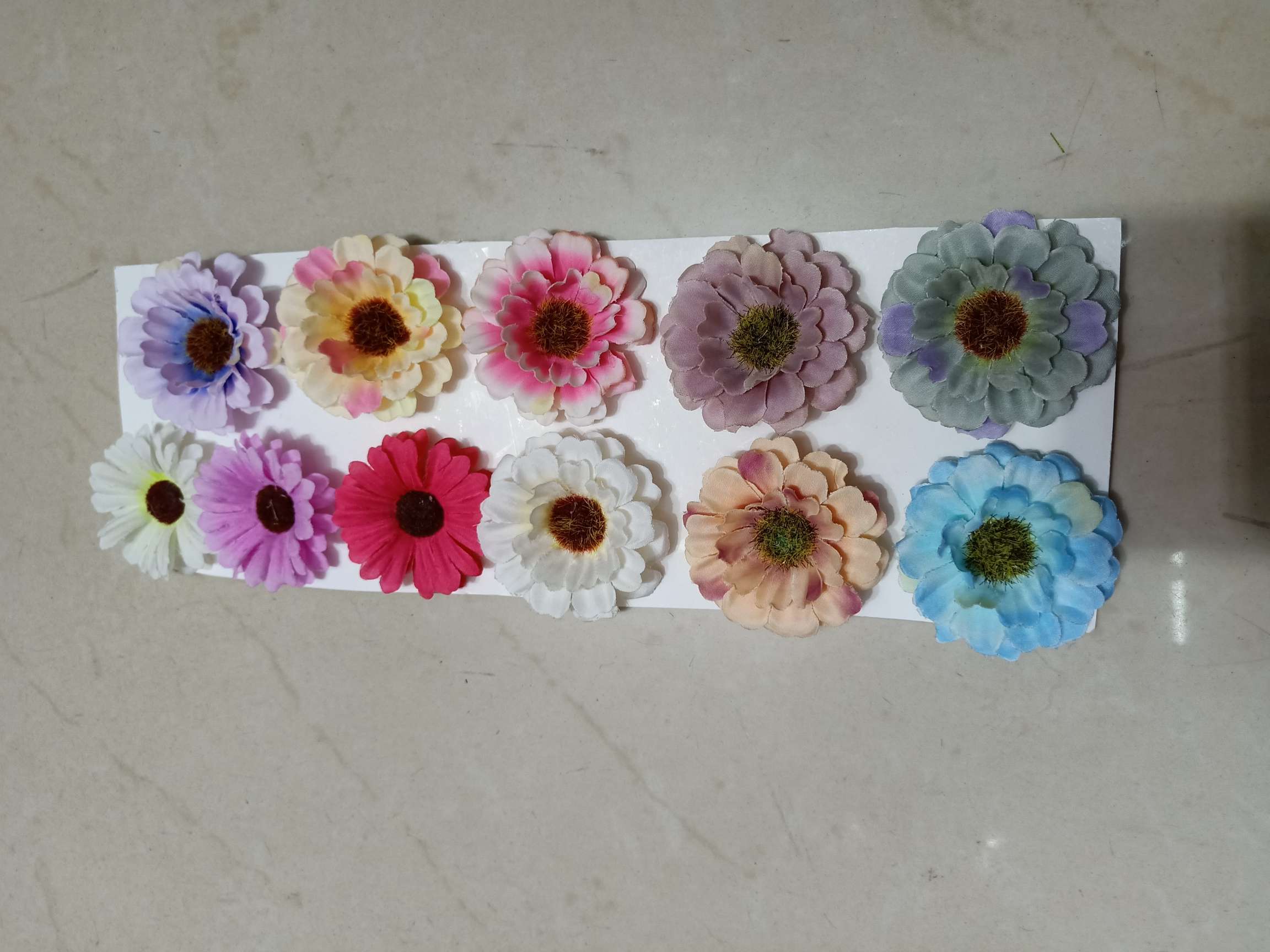 Retro simulation flower head, bride's wreath, bracelet, flower accessories, chrysanthemums and roses Item Picture