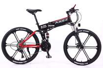 Bicycle 26 "lithium battery aluminum mountain bike
