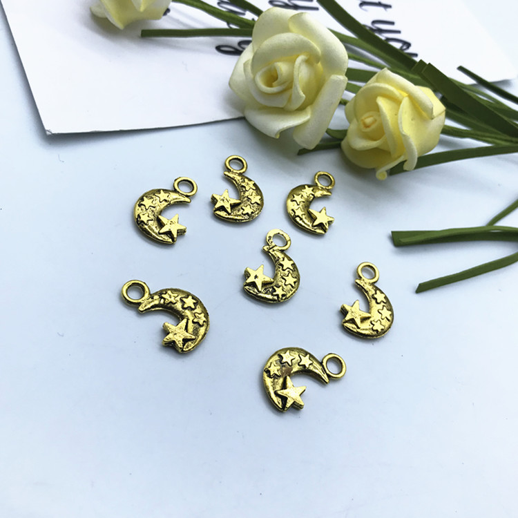 diy alloy pendants, moon pendants, earrings, earrings, bracelets, necklaces and accessories Item Picture