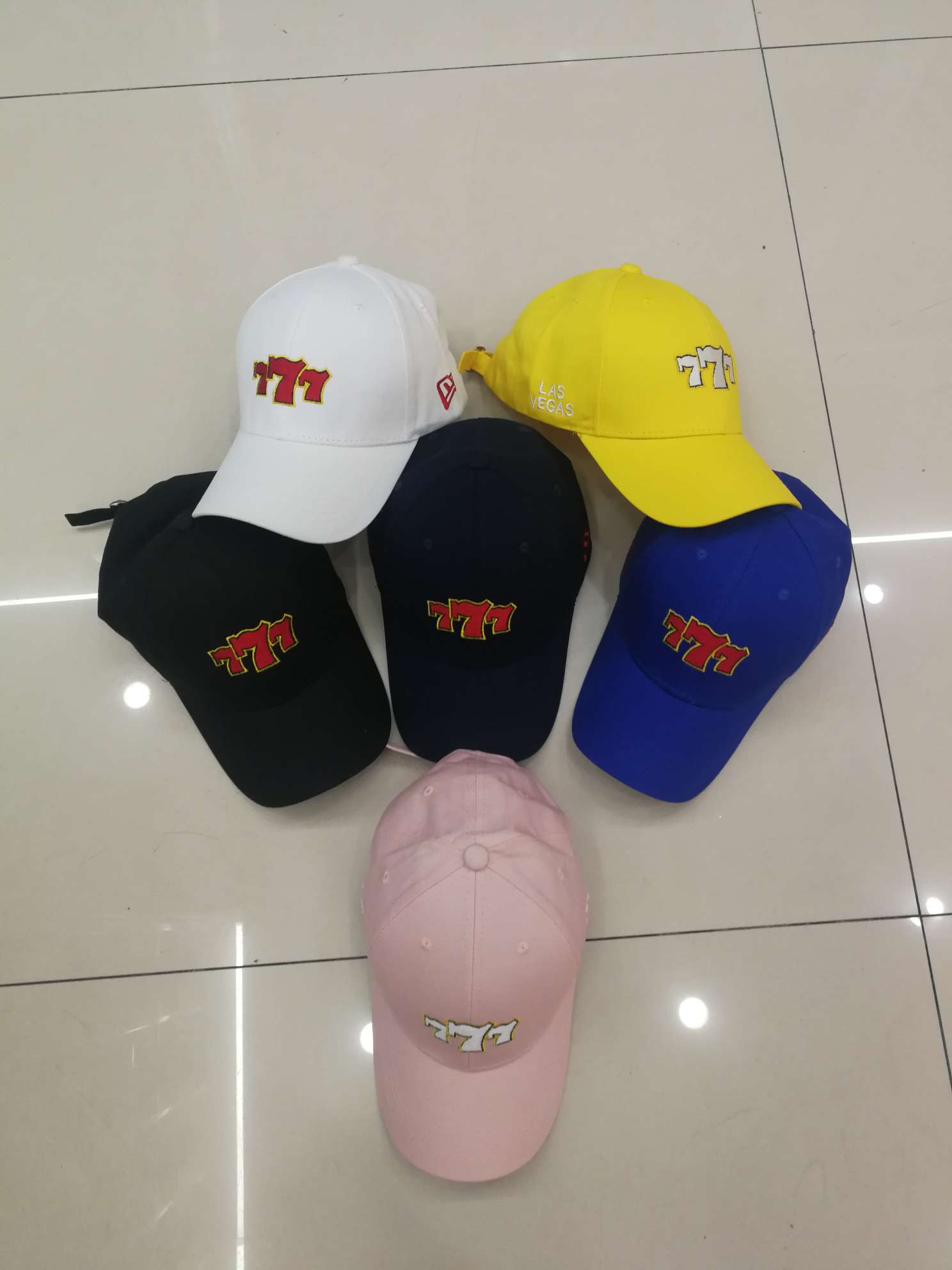 Pure cotton embroidered baseball cap details Picture