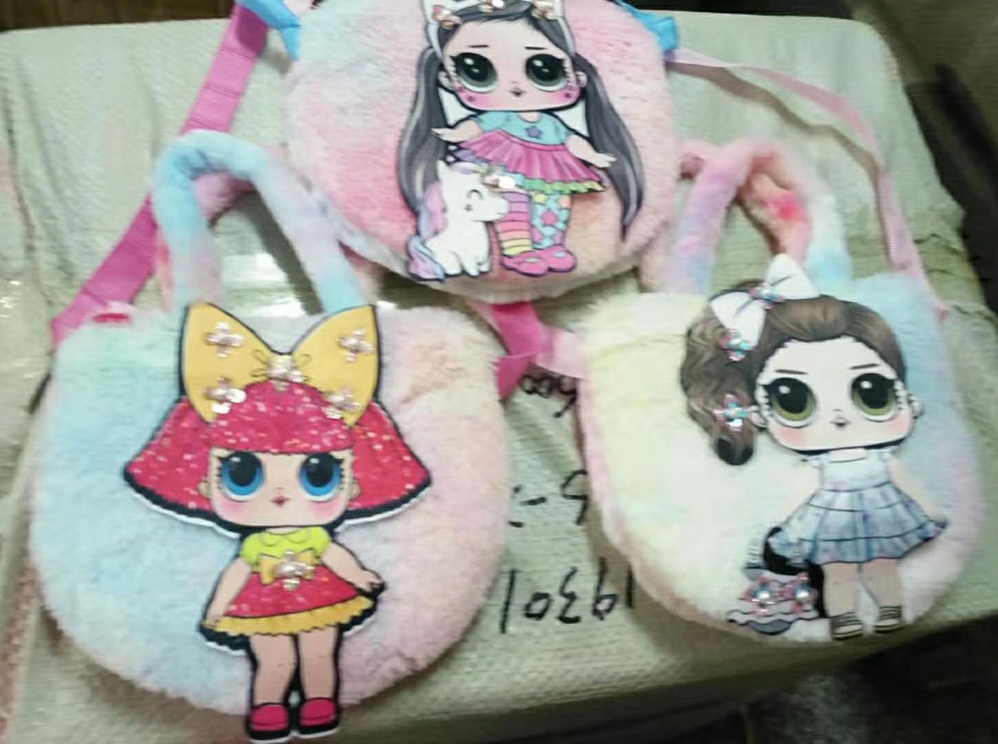 Colorful Little beauty crossbody bag