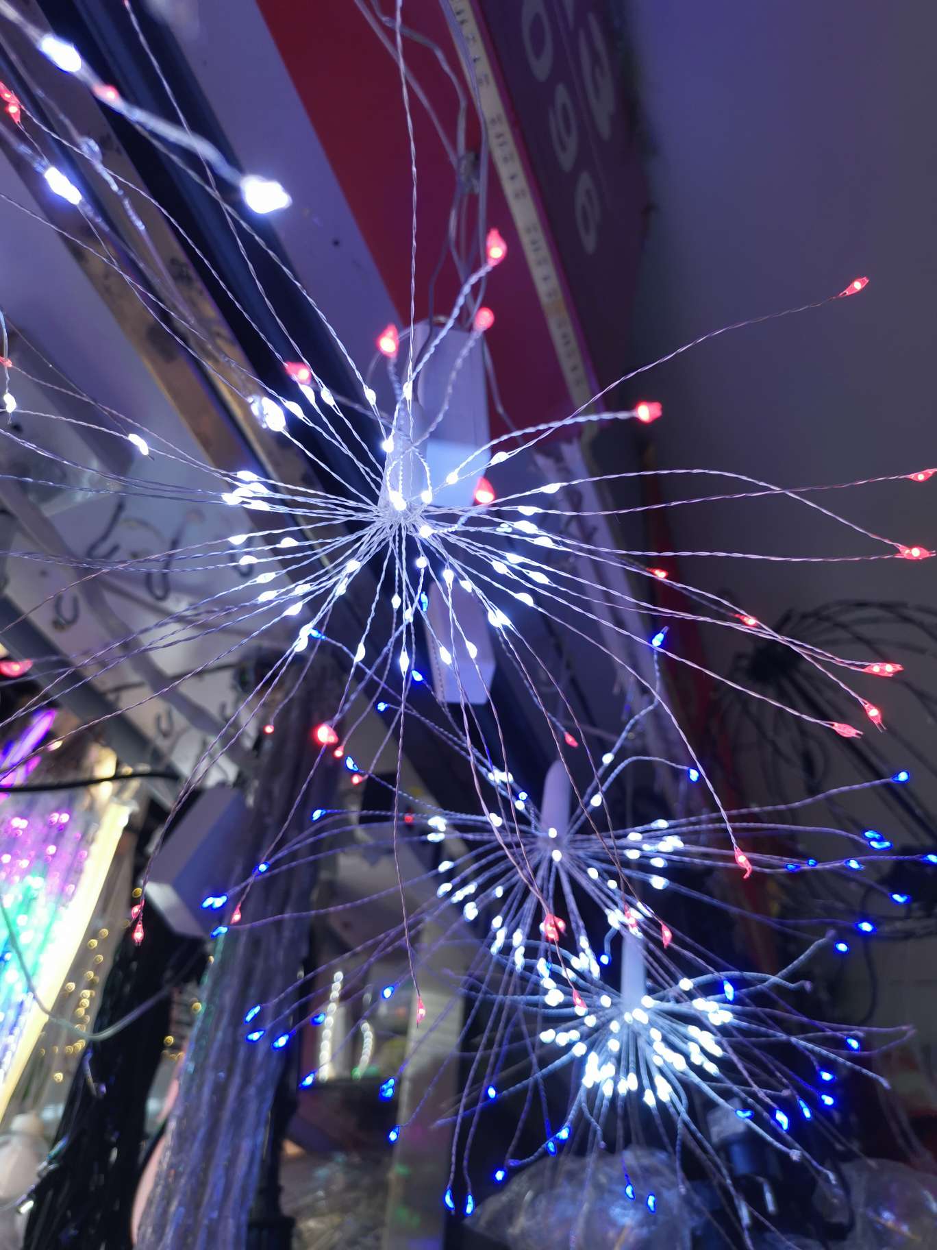 Firework lamp