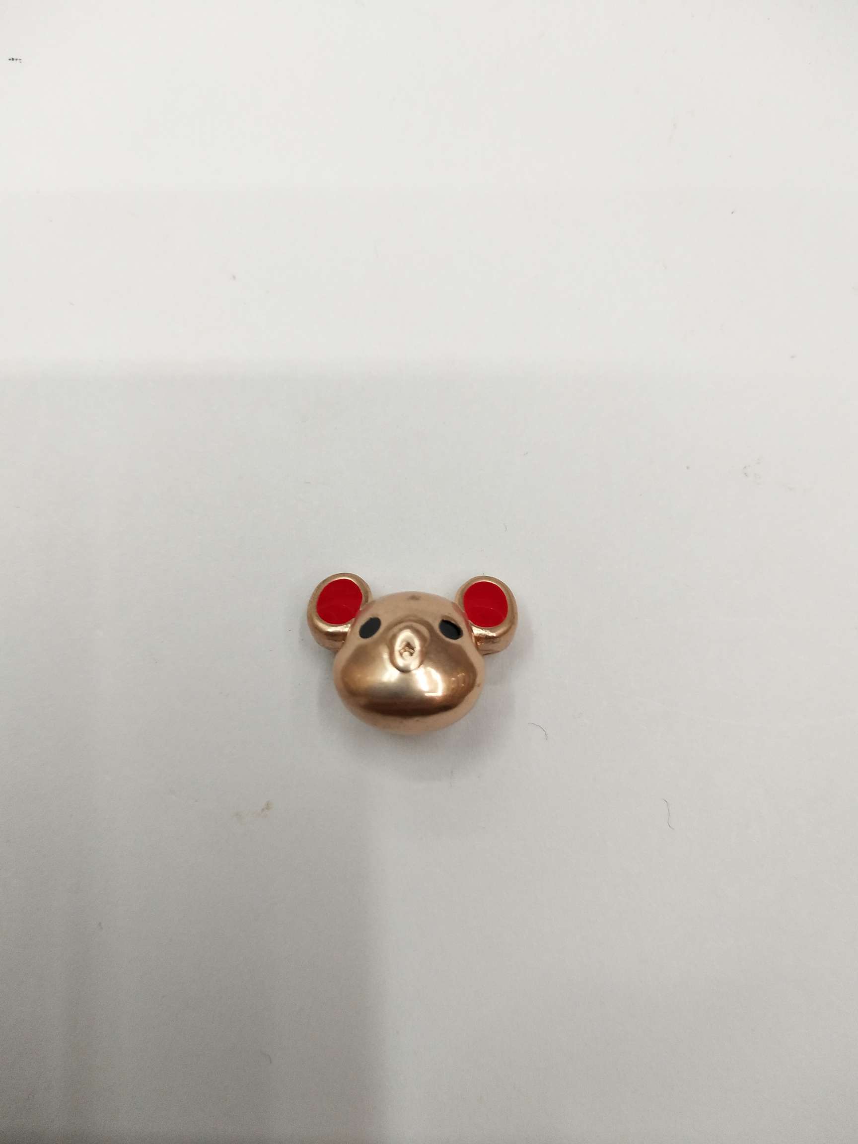 Japanese Simple Korean style jewelry accessories Perforated Headdress earrings Perforated Cartoon Mouse (100ps/ bag) thumbnail
