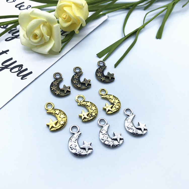 diy alloy pendants, moon pendants, earrings, earrings, bracelets, necklaces and accessories Specification image