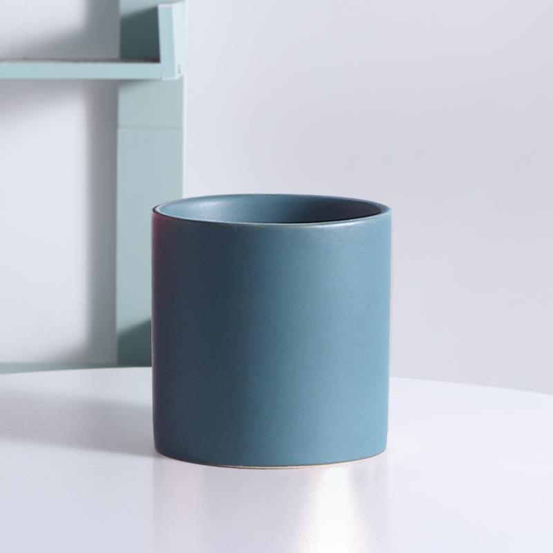 陶瓷花盆/多肉花盆/家居摆件白底实物图