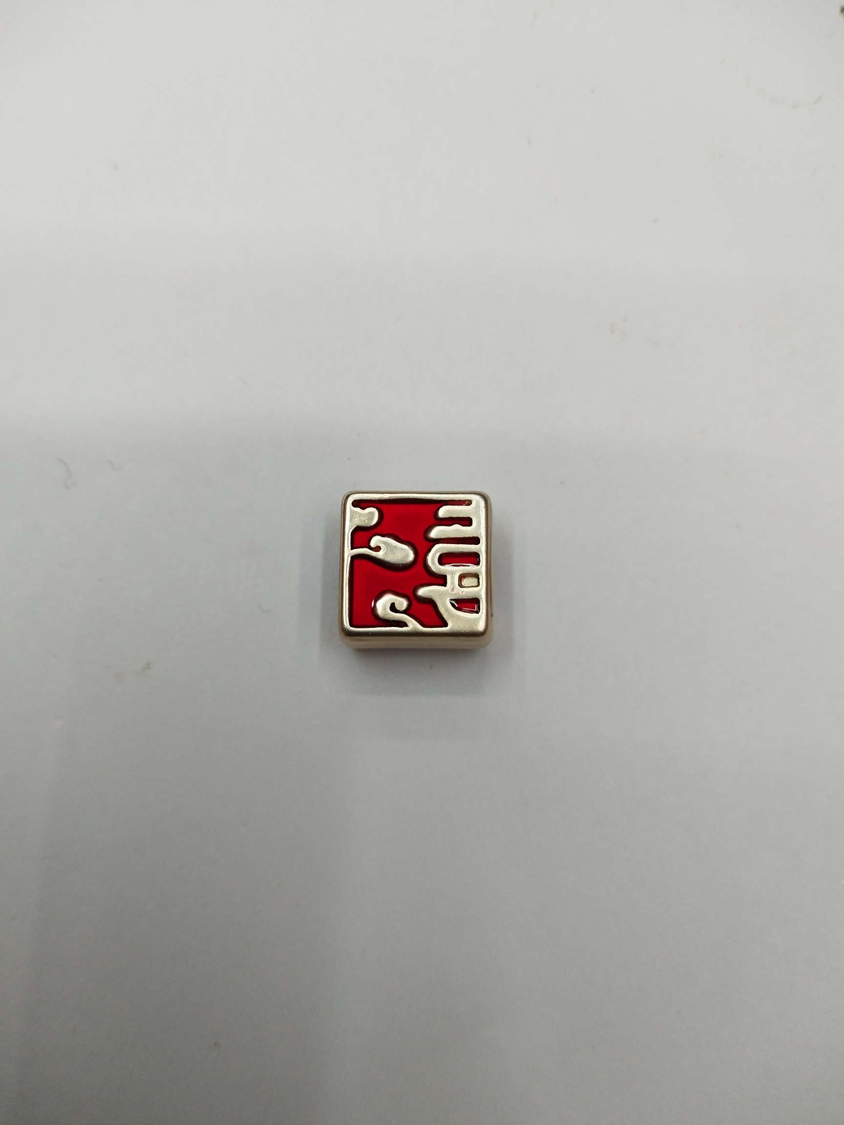Japanese Simple Korean style jewelry accessories Perforated headdress earrings alloy cartoon Xizi Xiangyun (100ps/ bag) thumbnail