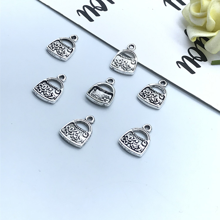 diy alloy bag-like pendants, bracelets, necklaces and accessories Specification image