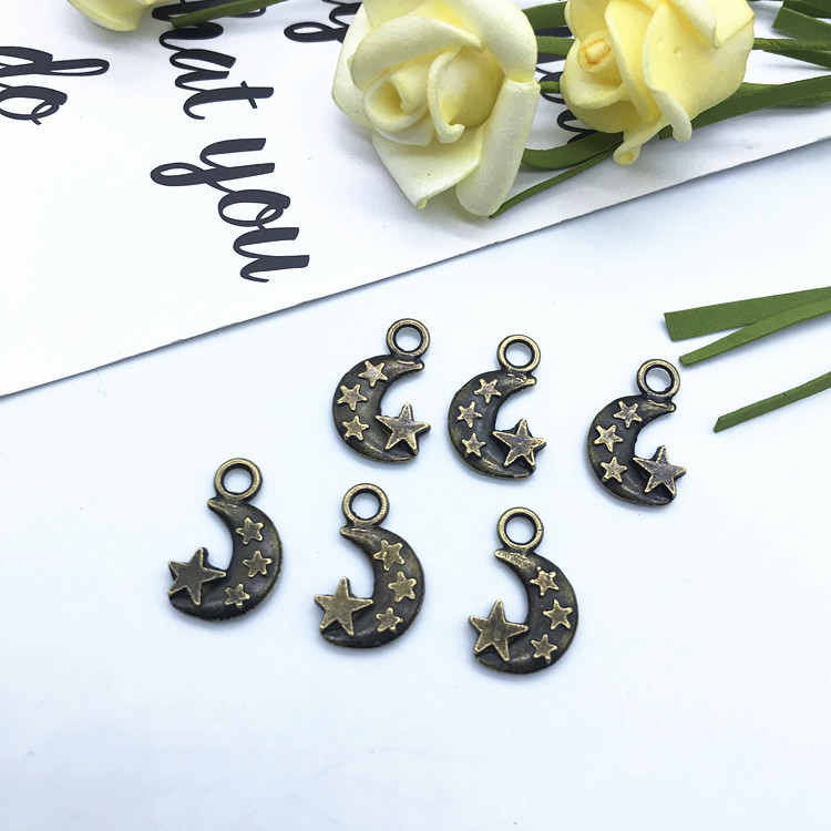 diy alloy pendants, moon pendants, earrings, earrings, bracelets, necklaces and accessories undefined