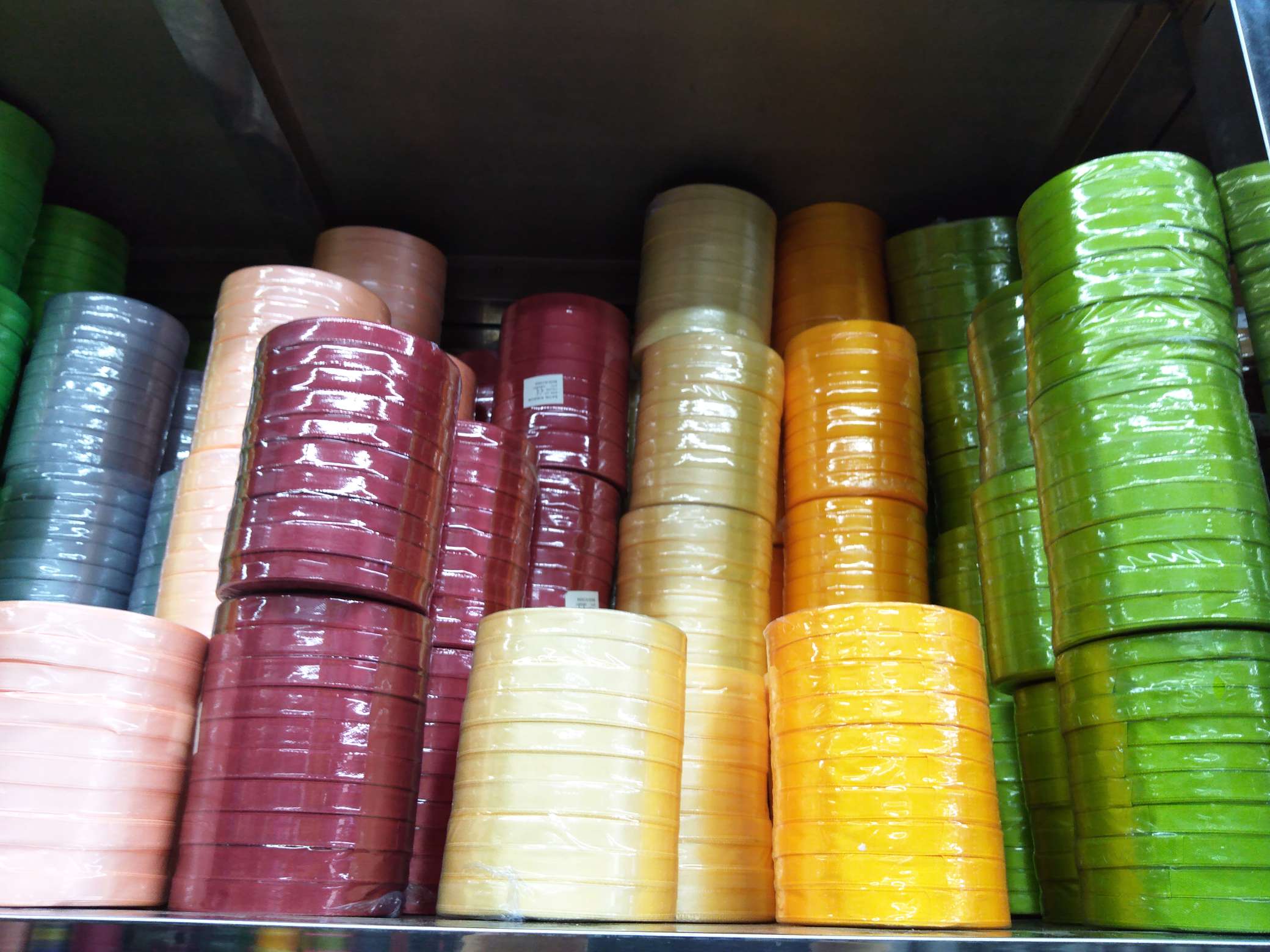 1cm wide ribbon, 3-inch ribbon, multi-color ribbon, factory direct sales, packaging gift box ribbon, environmentally friendly and high-quality ribbon, cake box packaging ribbon, gift ribbon, wedding decoration, polyester ribbon, DIY-woven ribbon Item Picture