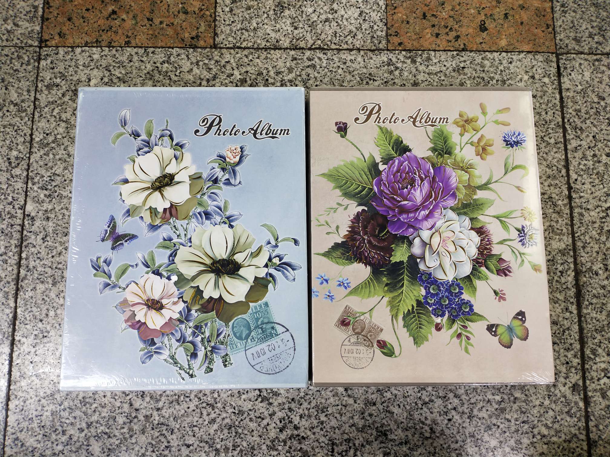 相册 6寸200张盒装 花卉插袋影集 简约插页相册