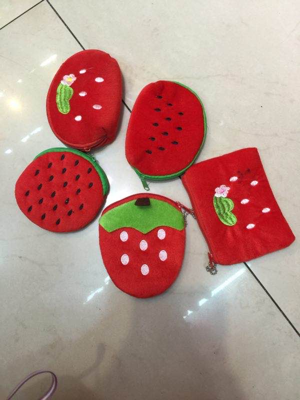 Fruit series coin purses