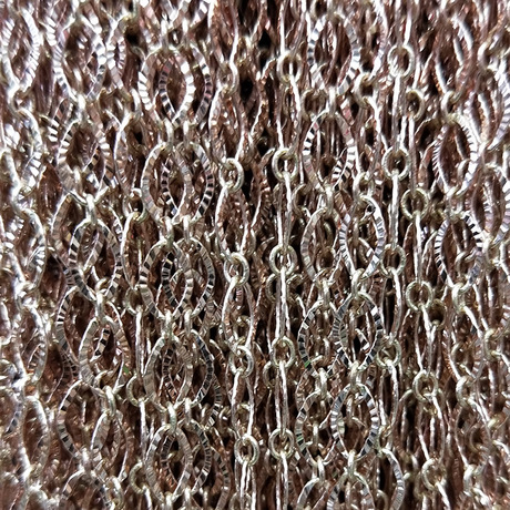 260 large diamond-shaped 1:1 sunflower custom color embroidered snake chain processing factory direct sales details Picture
