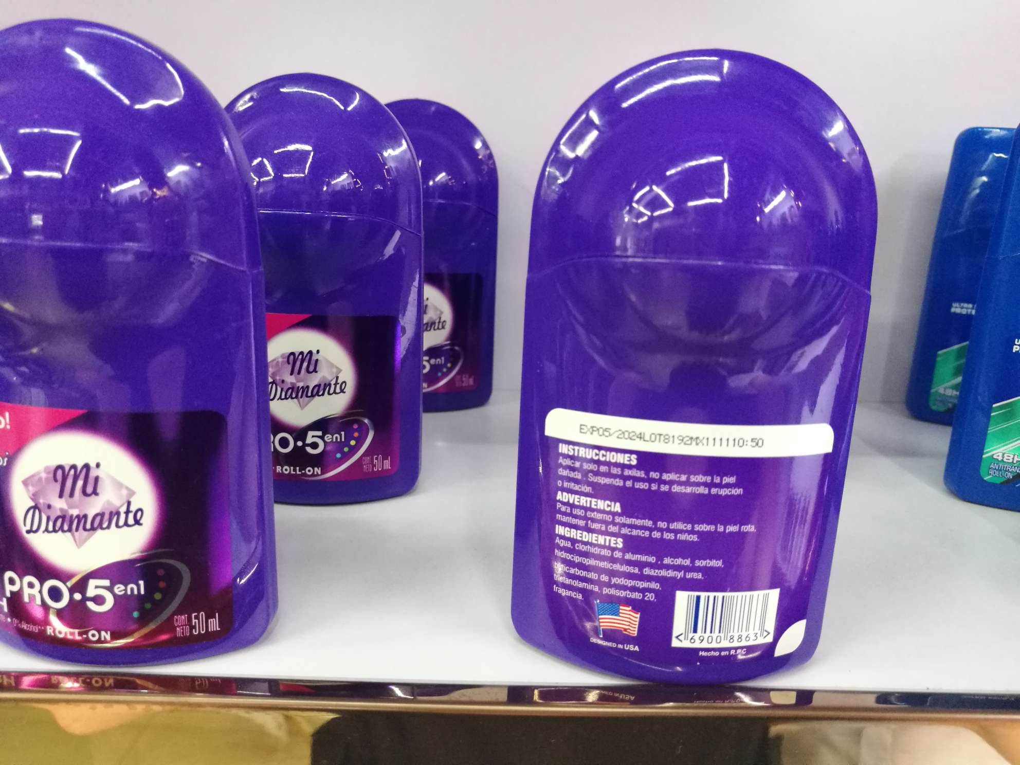 Deodorant 48H Lasting Fragrance Lavender Balm 50Ml For Foreign Trade details Picture