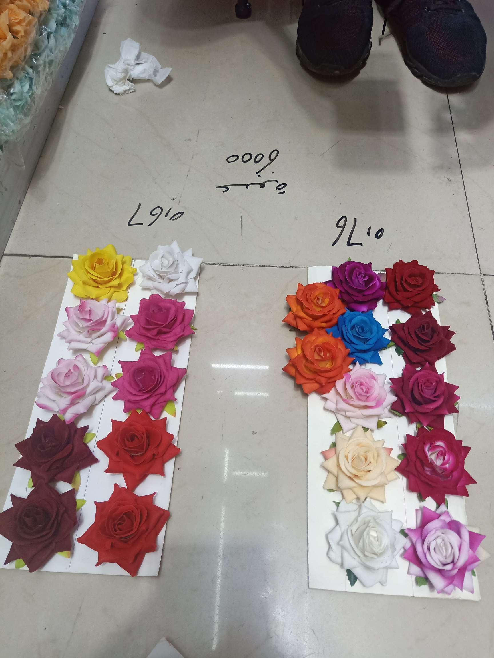Vintage simulación floral jabón floral boda floral caja de regalo guirnaldas pulseras flores details Picture