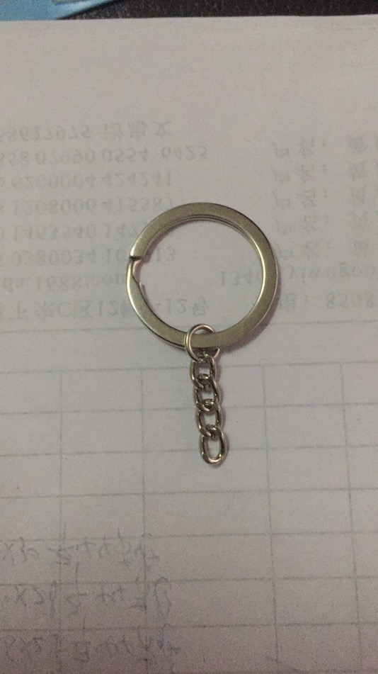 Flat Ring Four Grinding Chain Chengong Jewelry Accessories Manufacturers Direct Sales Diy Network Red Explosive