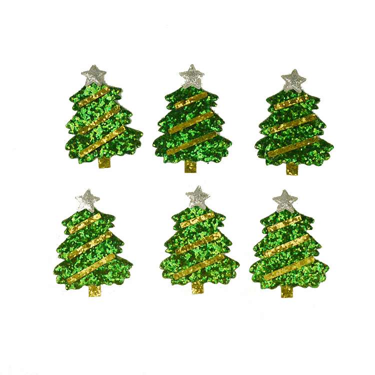Coarse powder Christmas tree ultrasonic technology pentacle star onion powder Christmas tree felt cloth tree manufacturers direct to sample custom processing, welcome to buy. thumbnail