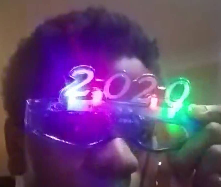 2021 Children's Glasses Ball with Lights children's glasses Concert Decoration Children's glasses factory direct wholesale and retail details Picture
