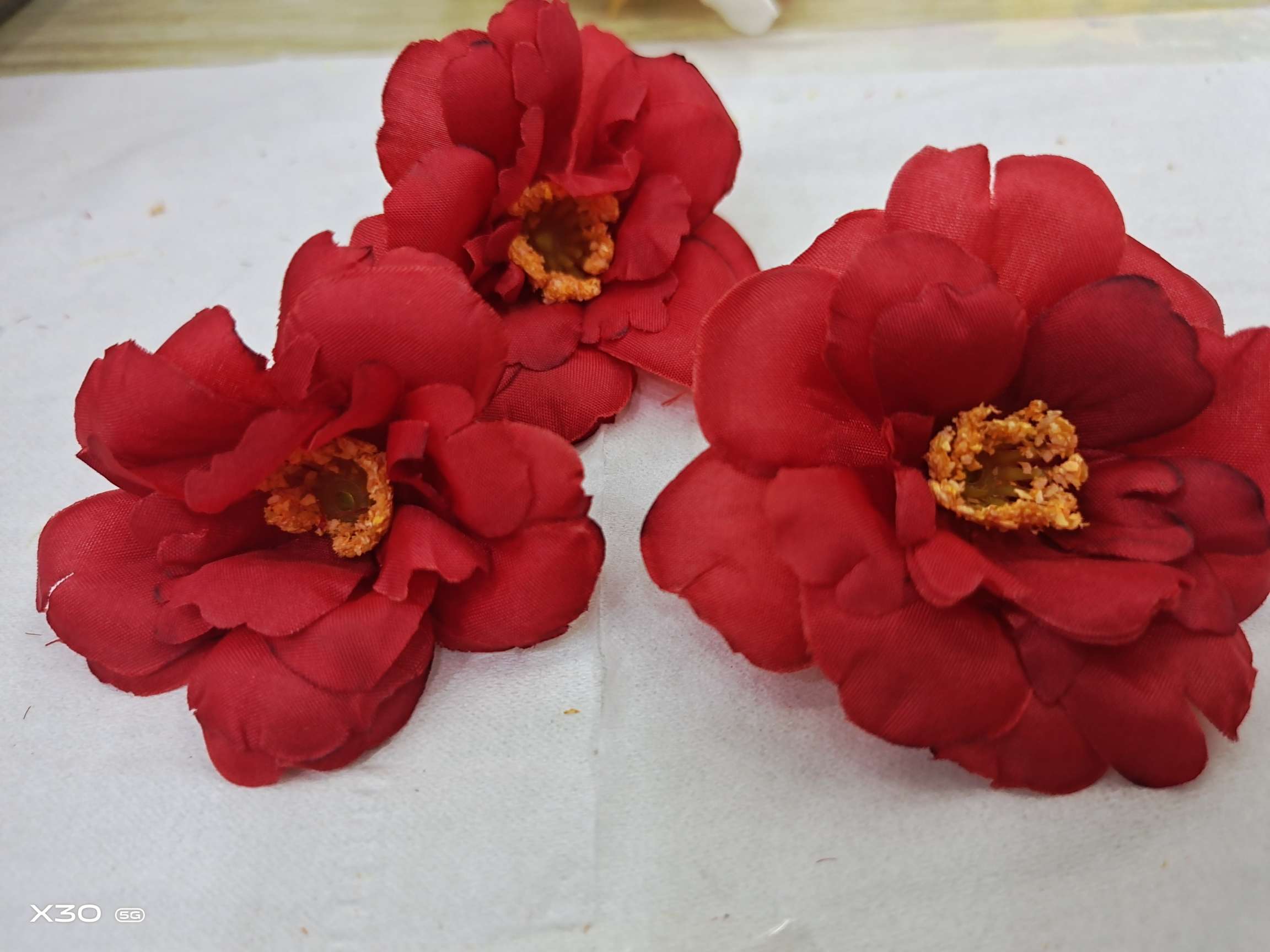 四层黄芯桅子花仿真花仿真花仿真花仿真花仿真花详情图8