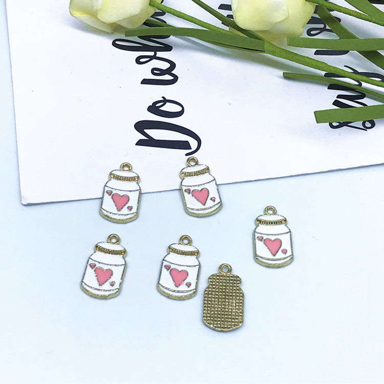 DIY decorative accessories: Korean version cute oil painting pendants