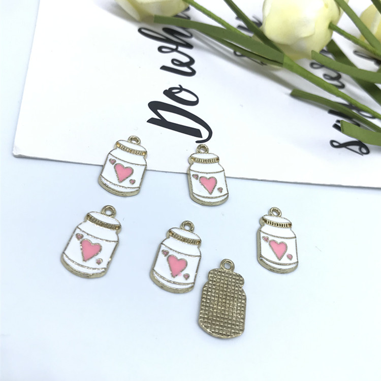 DIY decorative accessories: Korean version cute oil painting pendants Specification image