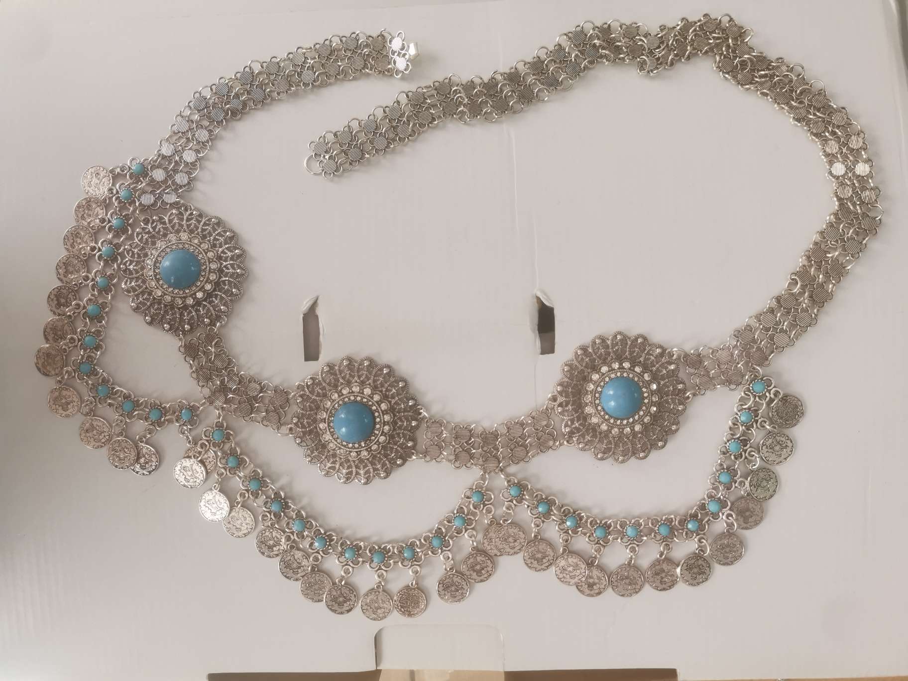 厂家直销欧美流行复古点钻腰带图