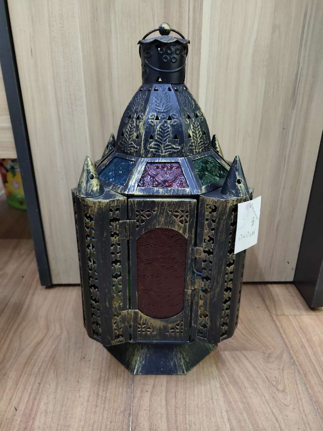 古铜色铁艺风灯JK1113-3款式多产品齐全