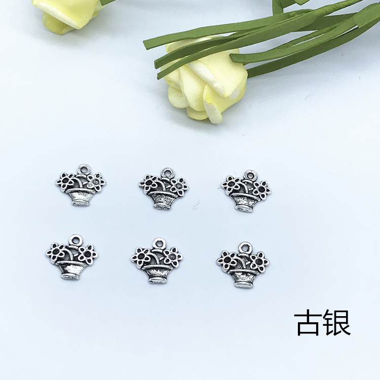 DIY alloy flower plant pendant, bracelet, necklace and accessory Application Scenario