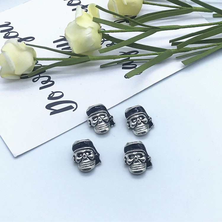 DIY alloy perforated beads