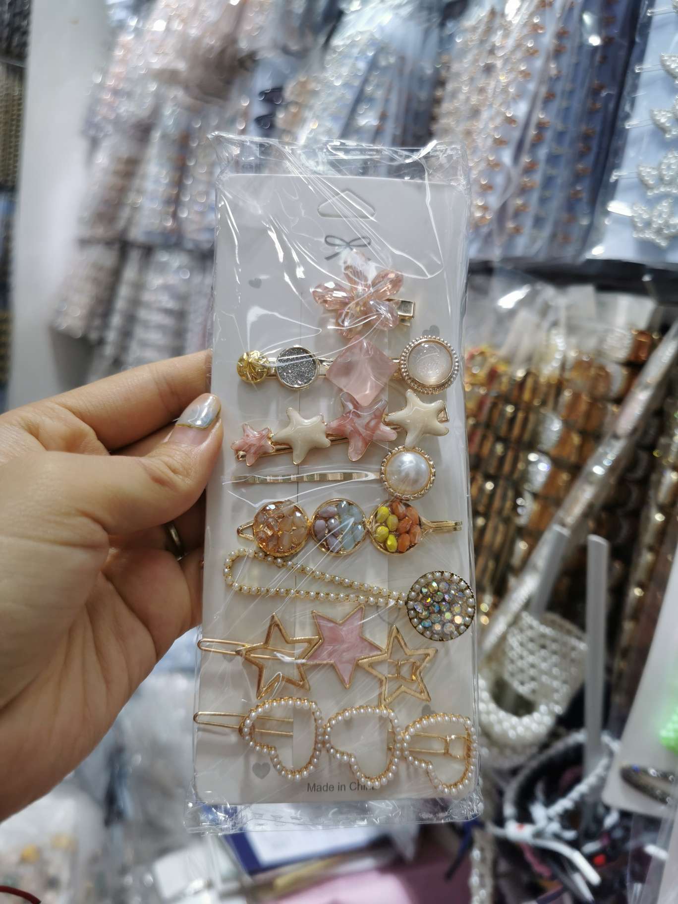 Popular accessories and headwear in cherry blossom pink