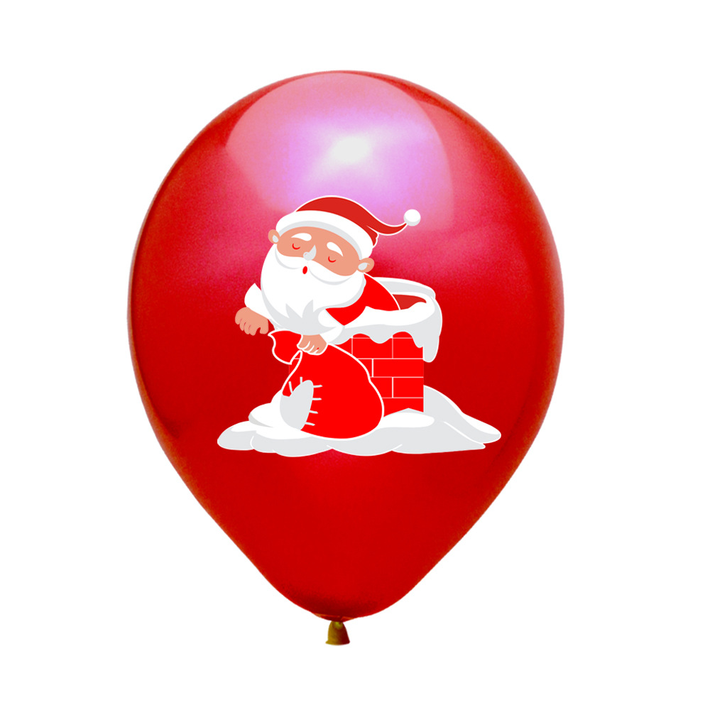 Christmas latex balloon decoration thumbnail