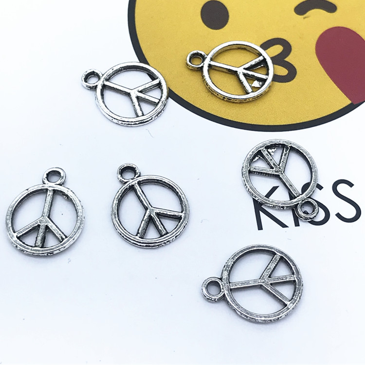 DIY alloy pendant, pendant, bracelet, necklace hanging accessory details Picture