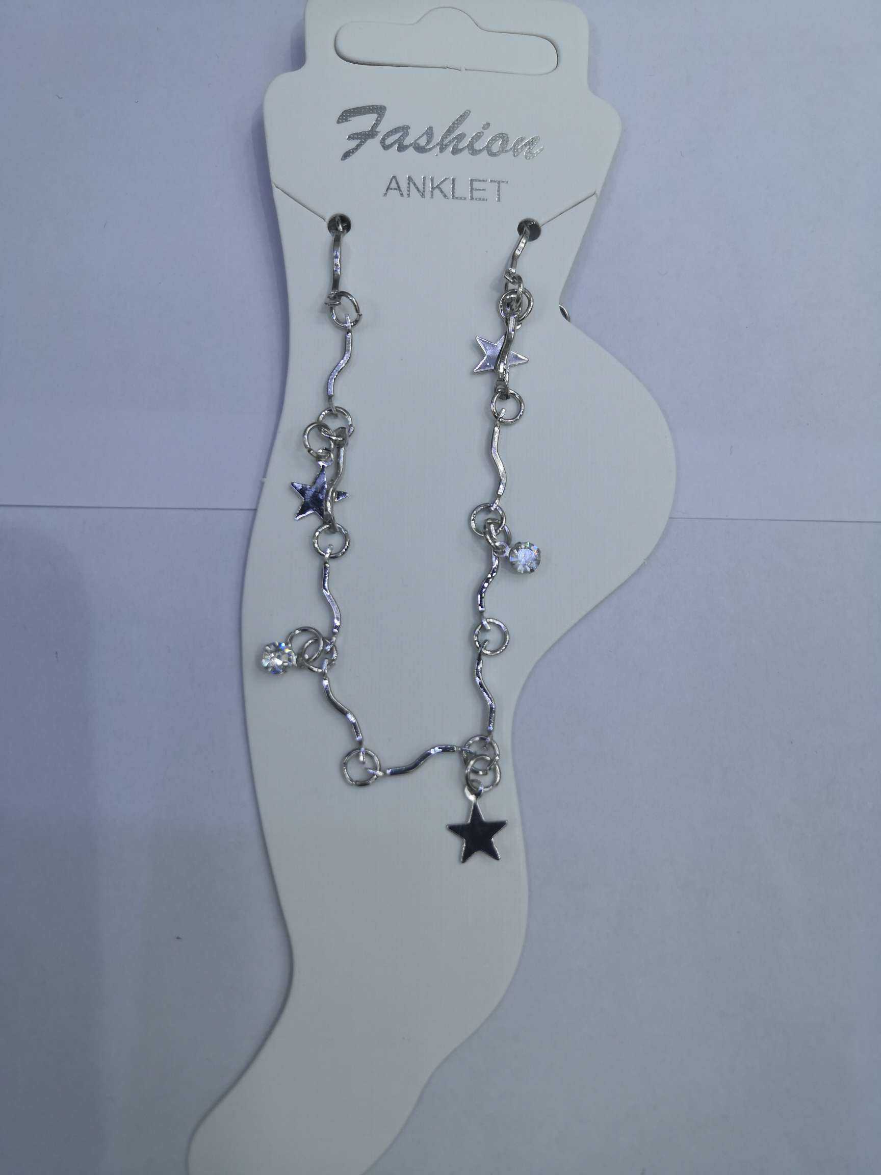 Star with diamond Korean version of exquisite anklets thumbnail