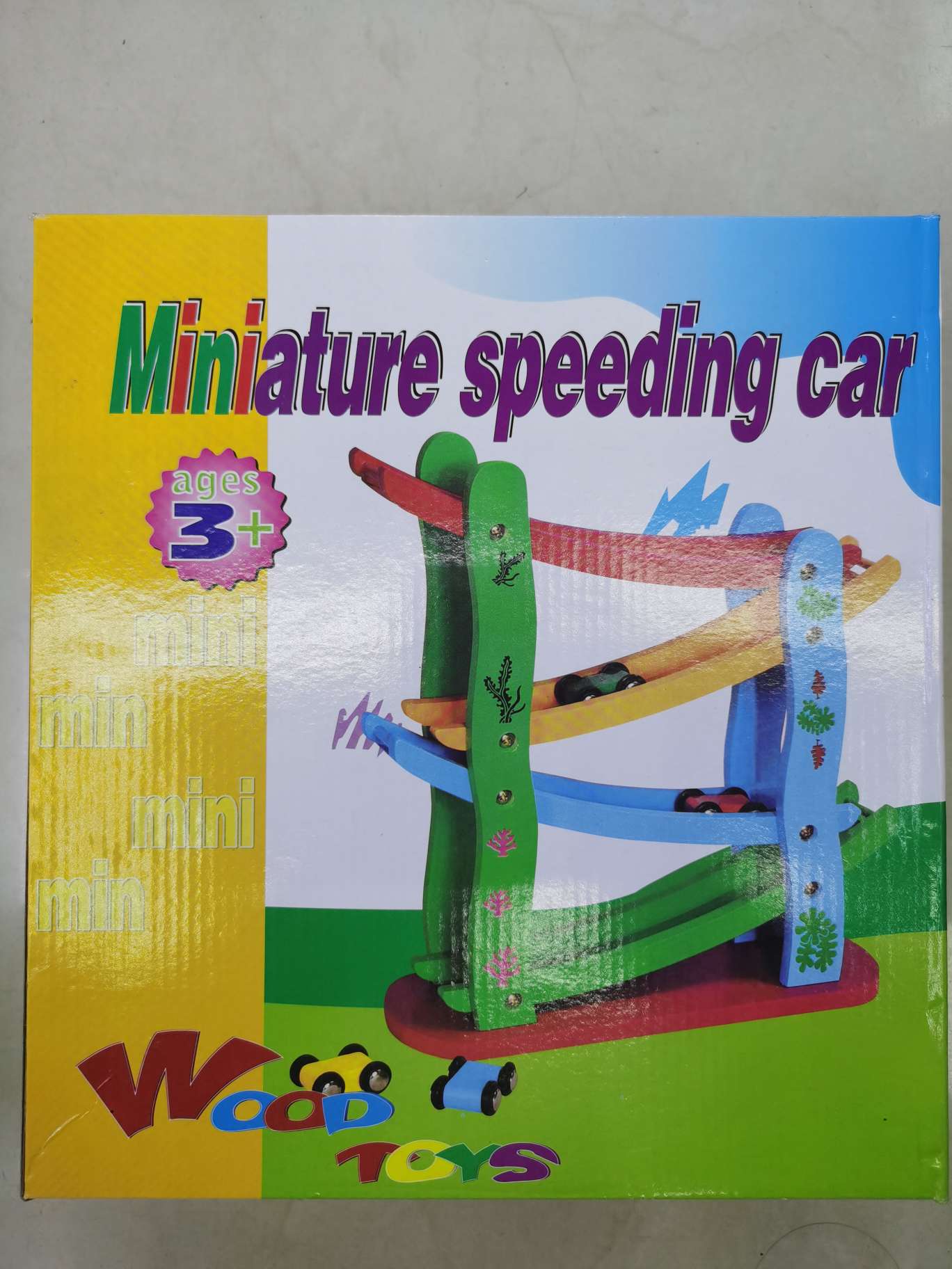 大号滑滑车木制玩具车图