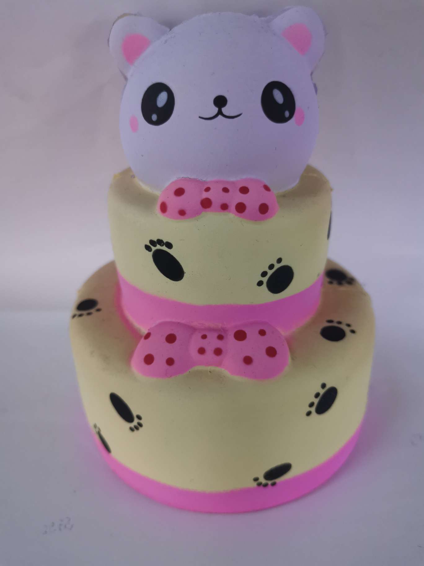 Squishy is slow to rebound and release pressure to release PU Hai Toy cross-border domestic sales to release the new footprints bear cake