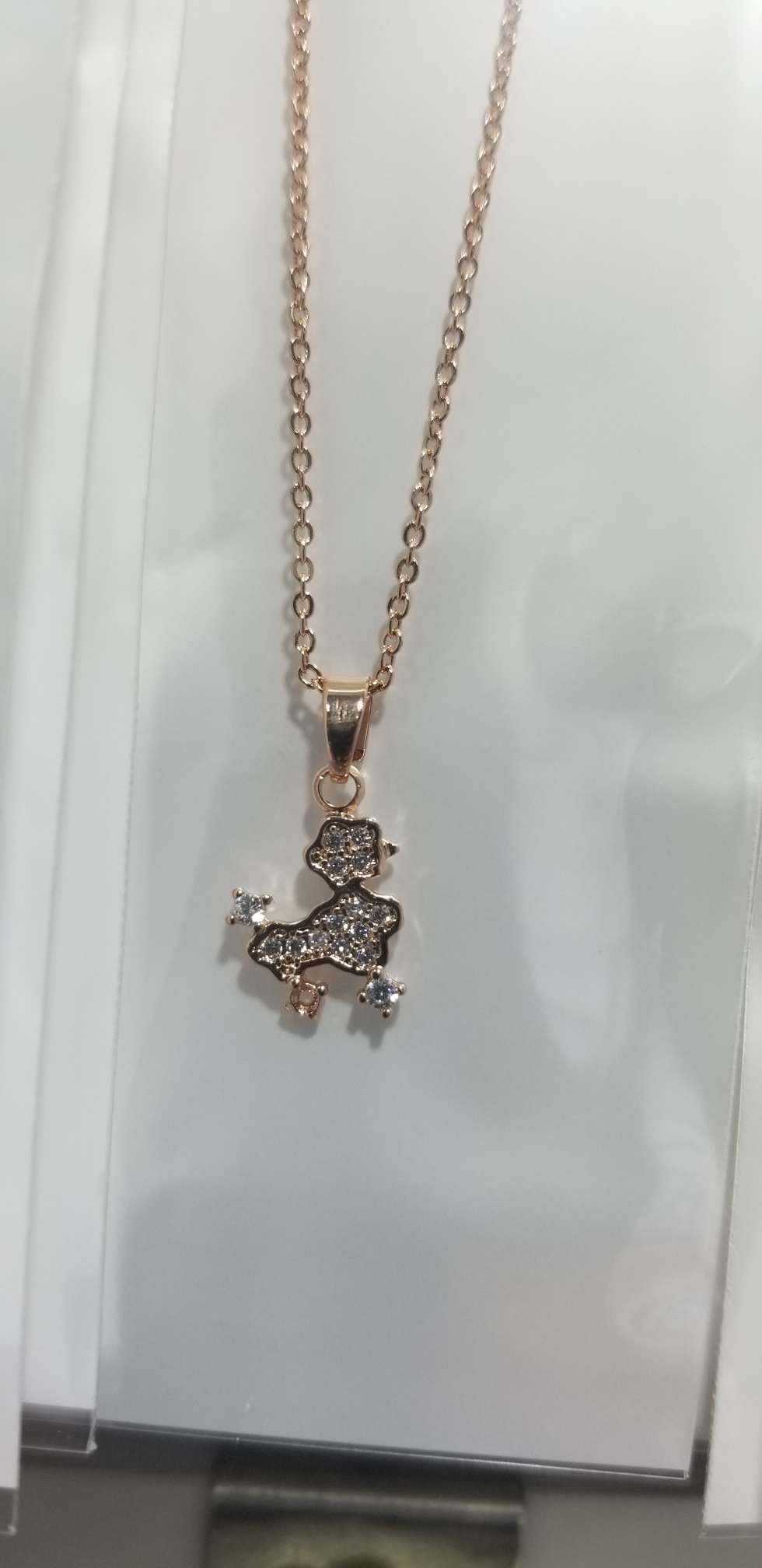 Vintage choker creative zircon necklace color VIP