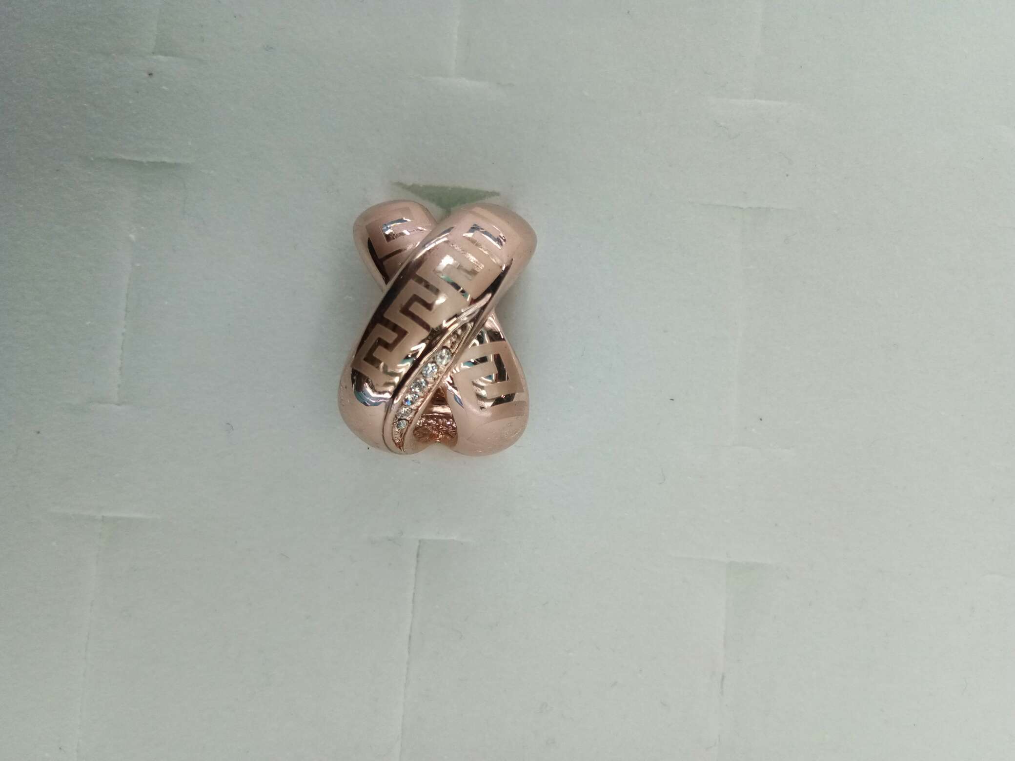 厂家直销合金激光戒指