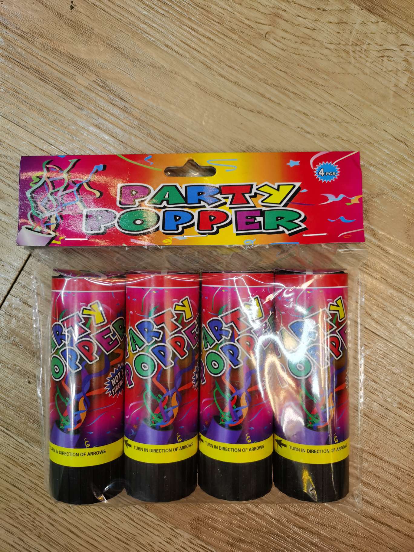 弹簧儿童礼花 圣诞礼花用品生日派对11公分