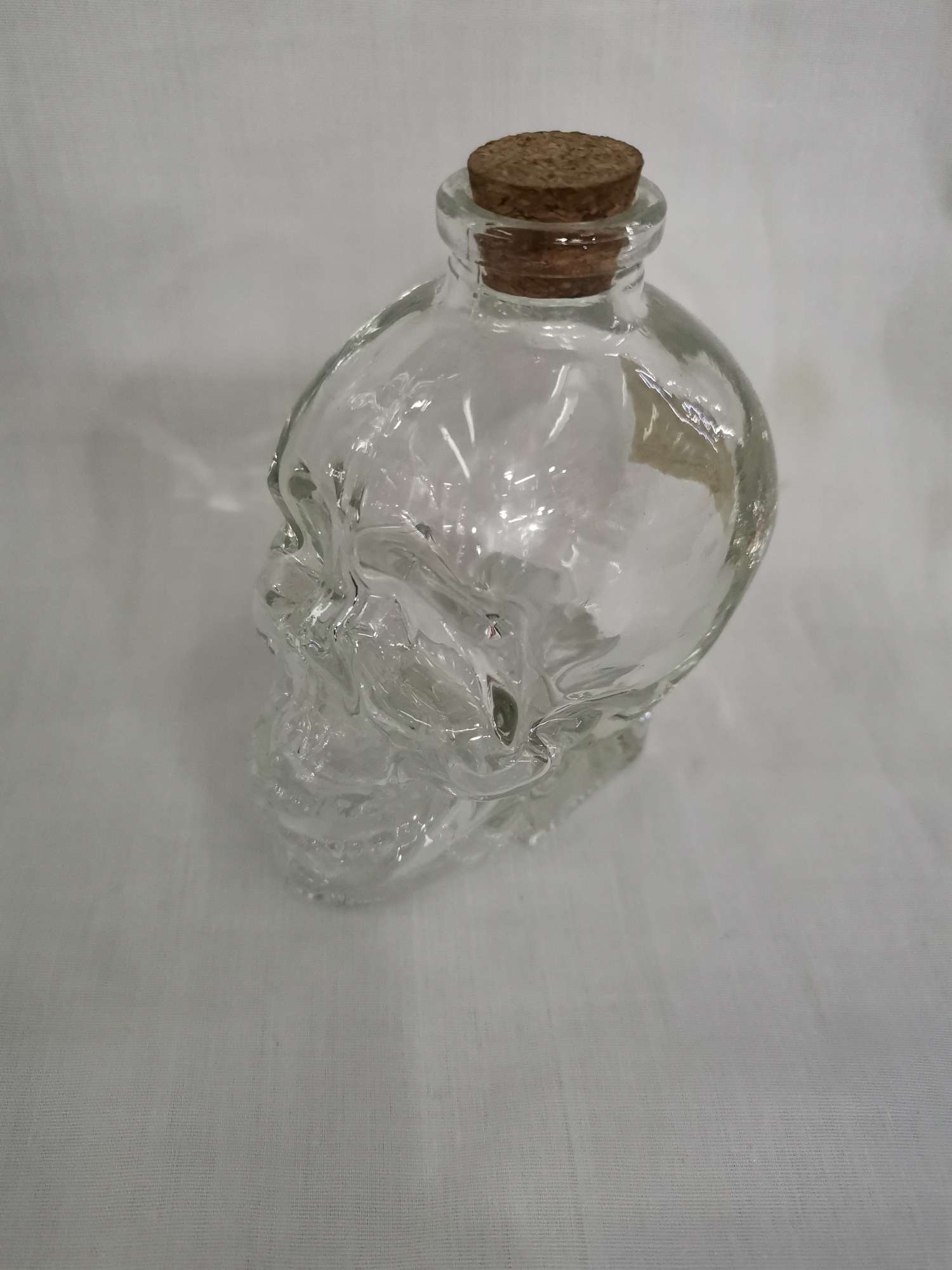 Skull bottles wishing glass bottle
