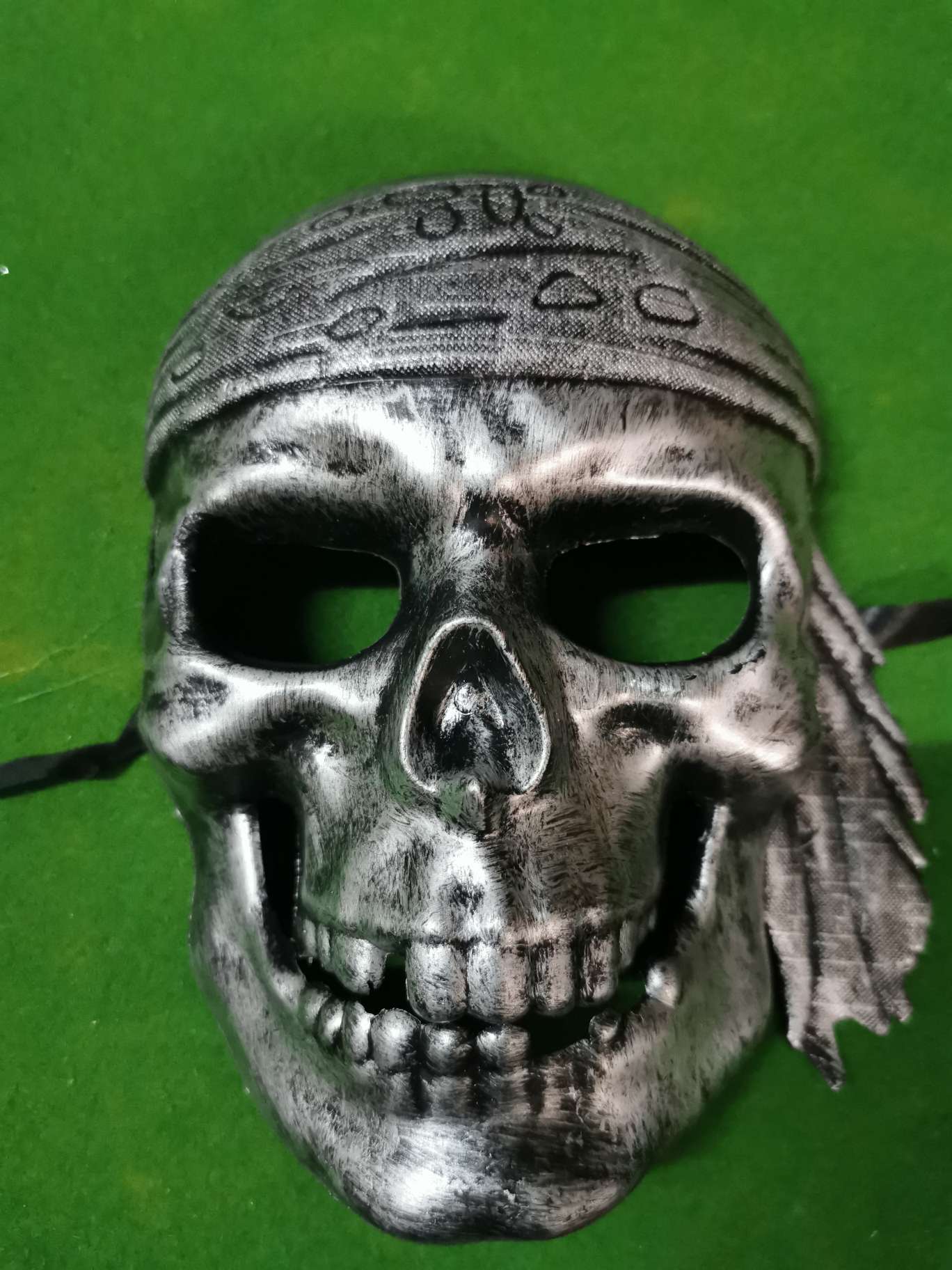 防护面罩实物图