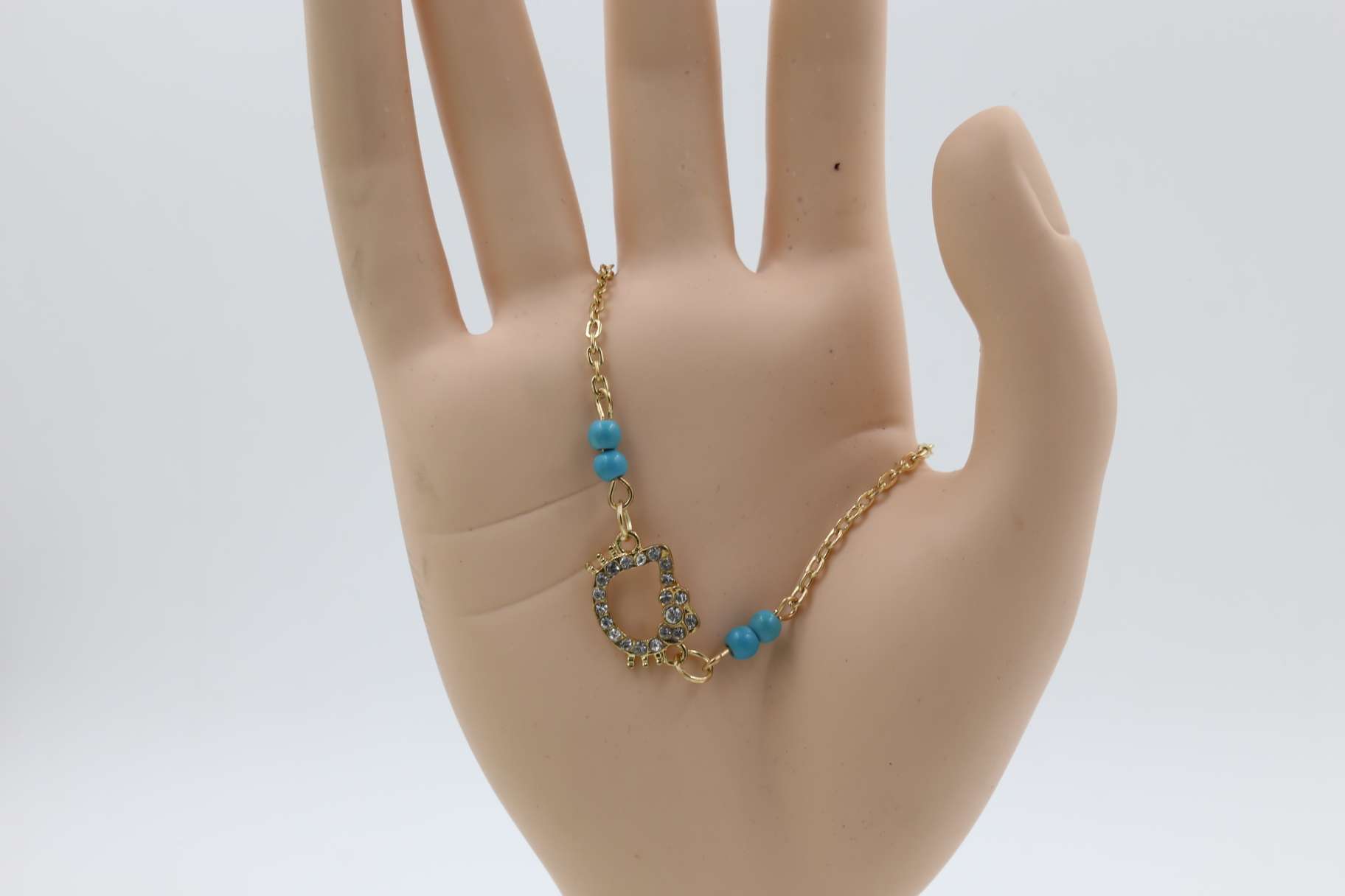Chain bracelet turquoise bracelet