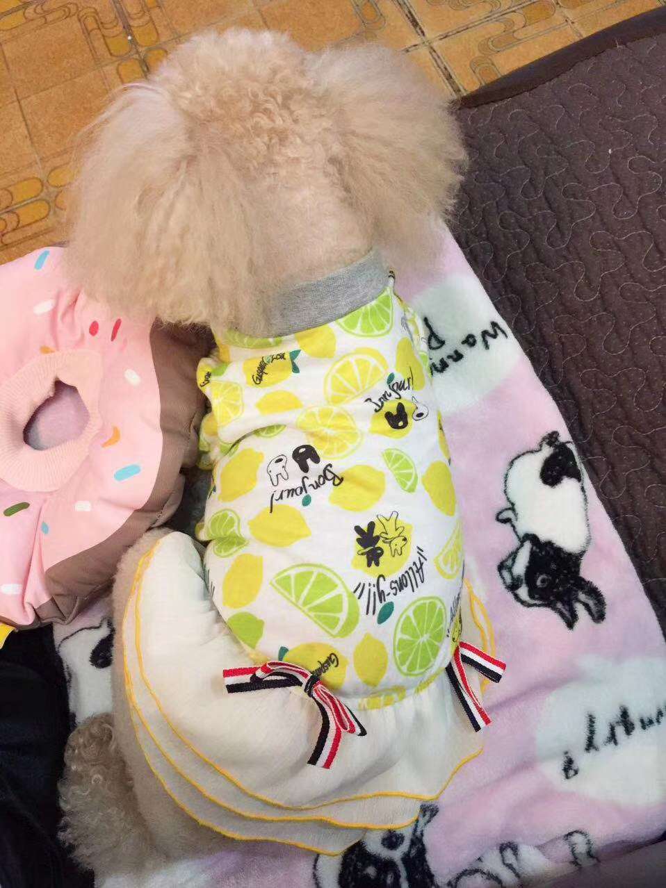 # buyers show
Lemon 🍋 summer cool feeling fabric, the key is good-looking!!!!!!