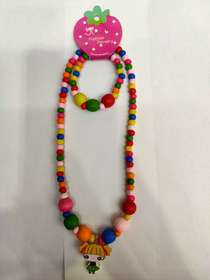 12 centimetre little girl pendant set chain