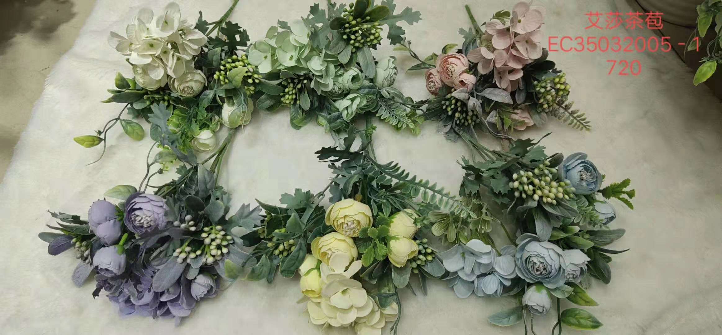 欧式花蕾假花婚庆装饰拍摄道背景道具3333