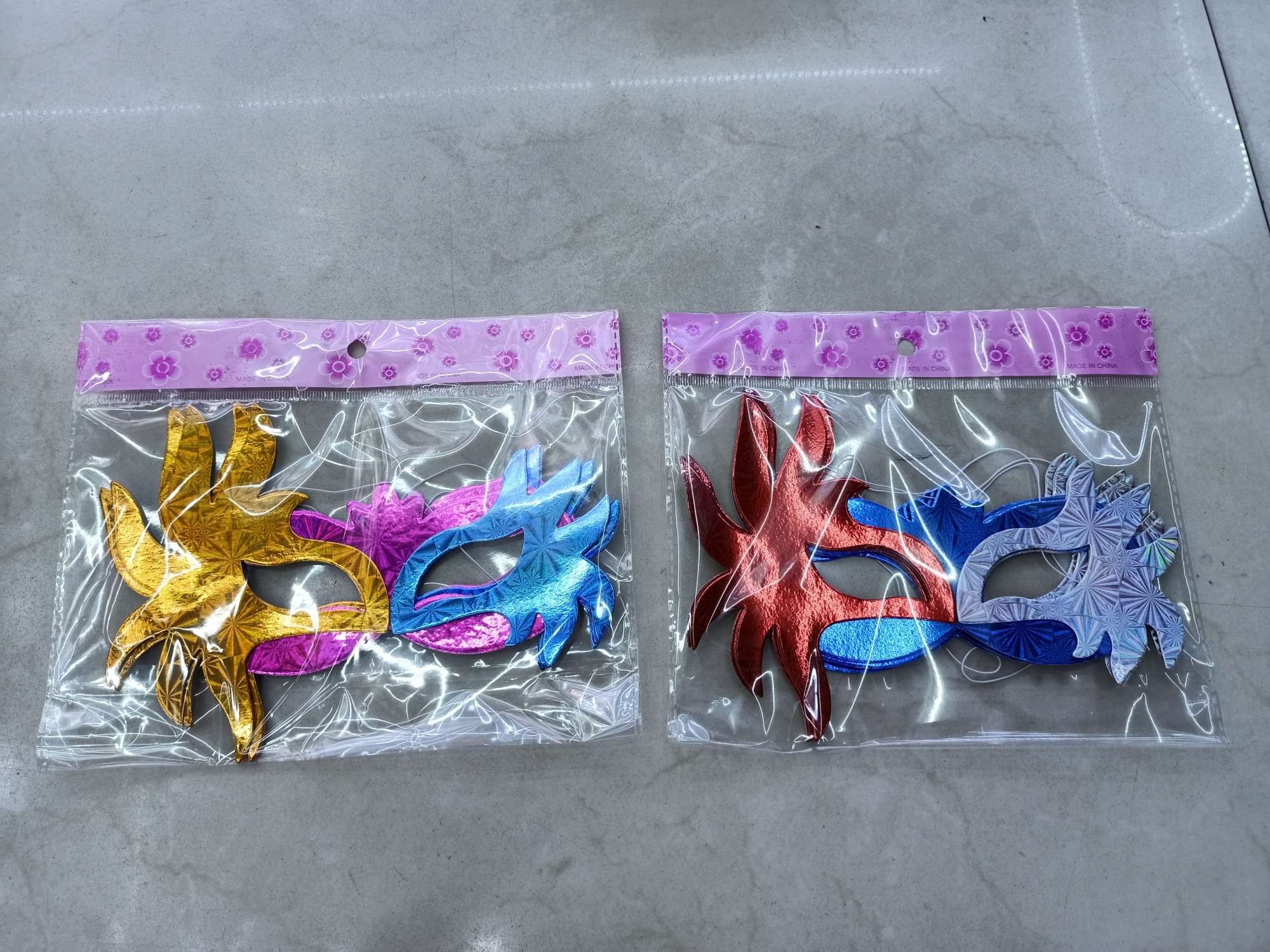 双层镭射凤凰 6个一包